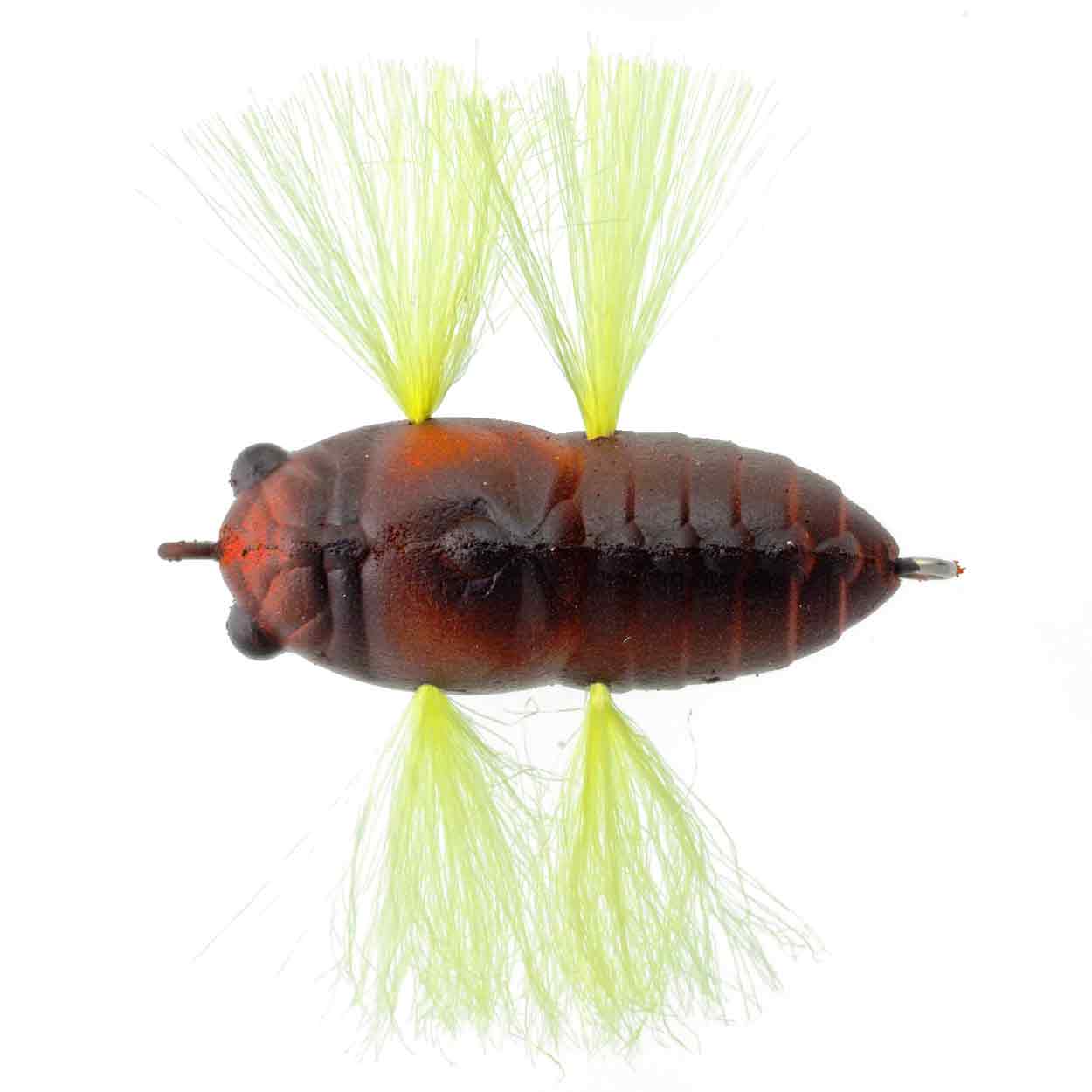 Tiemco Soft Shell Tiny Cicada Surface Walker Lure