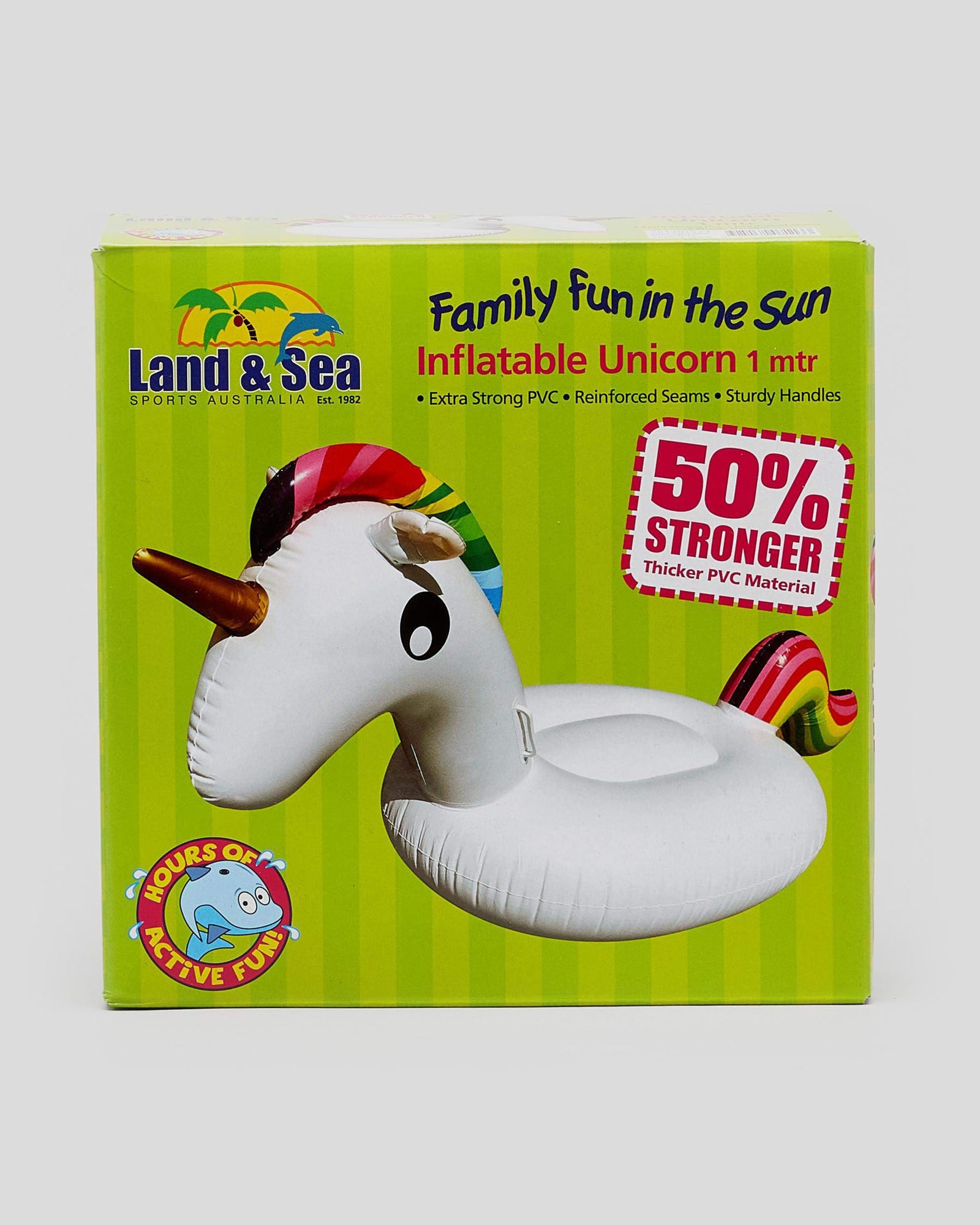 Land And Sea Inflatable Unicorn Ride Pool Toy