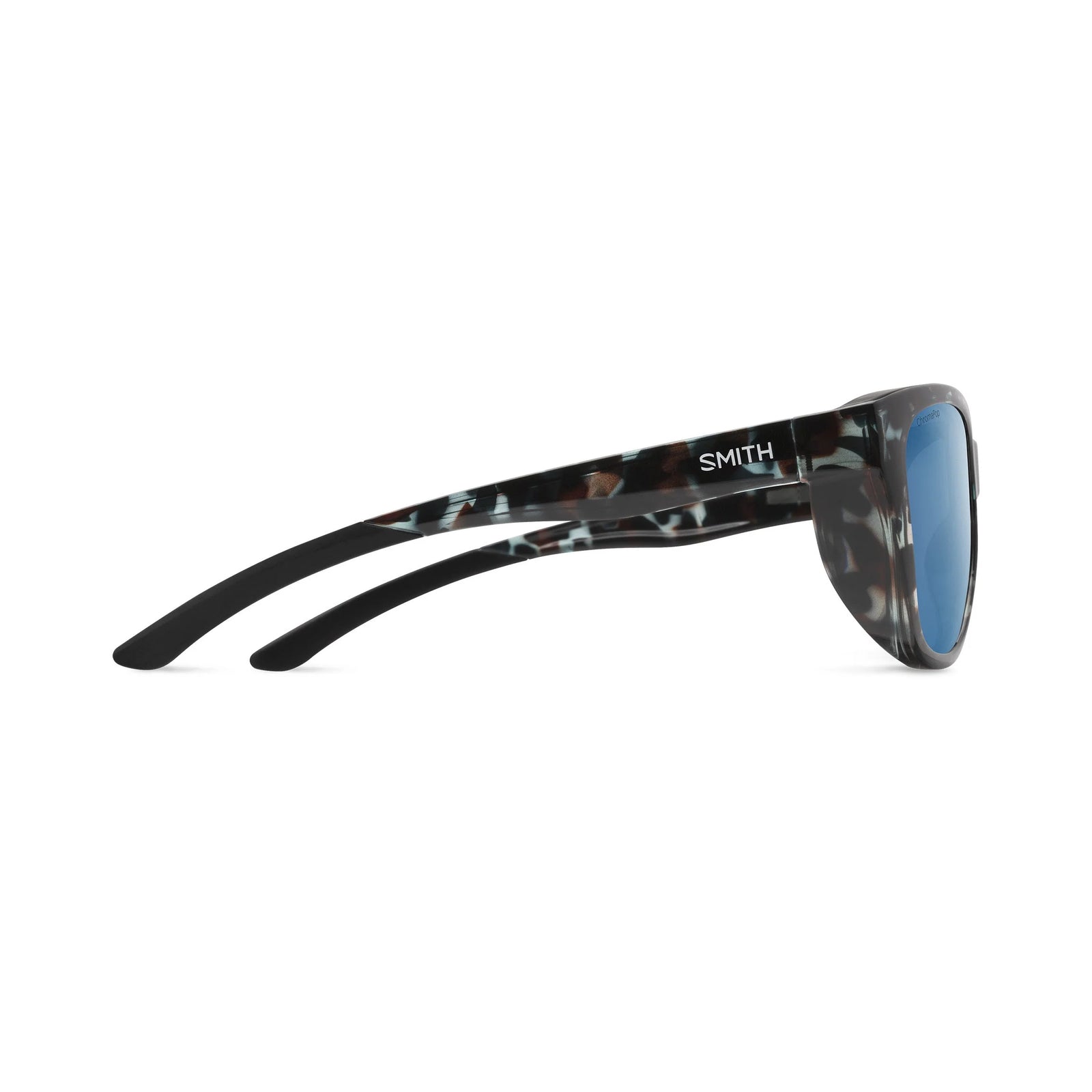 Smith Optics Shoal Sky Tortoise Frame ChromaPop Glass Polarised Blue Mirror Sunglasses
