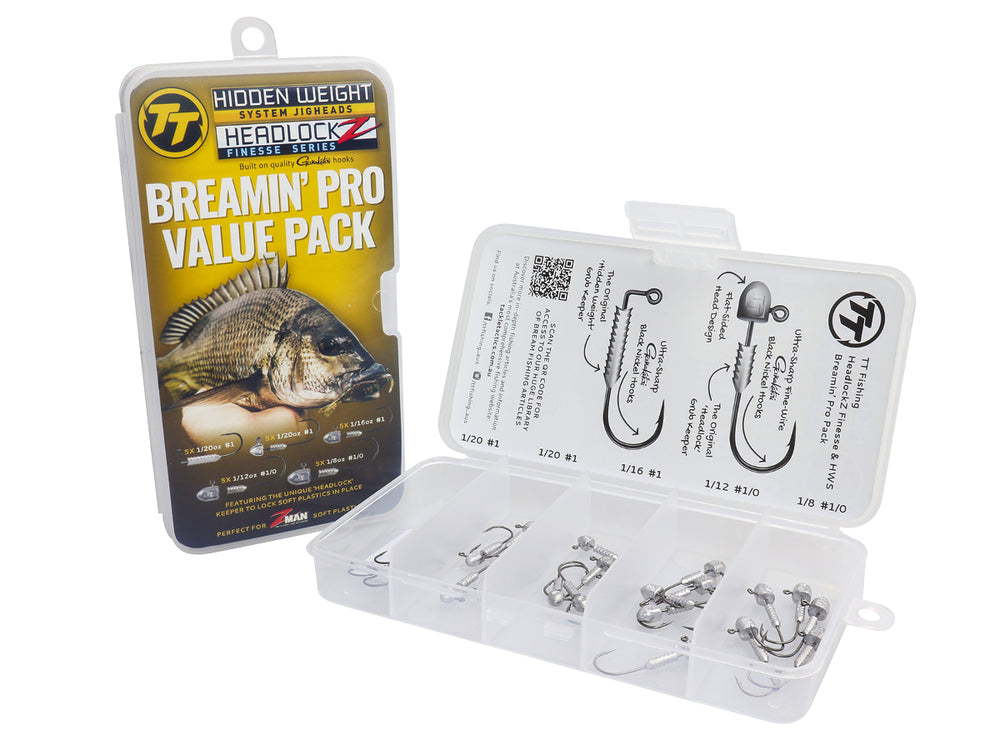 Tackle Tactics TT Breamin Pro Bulk Value Jighead Pack 2083