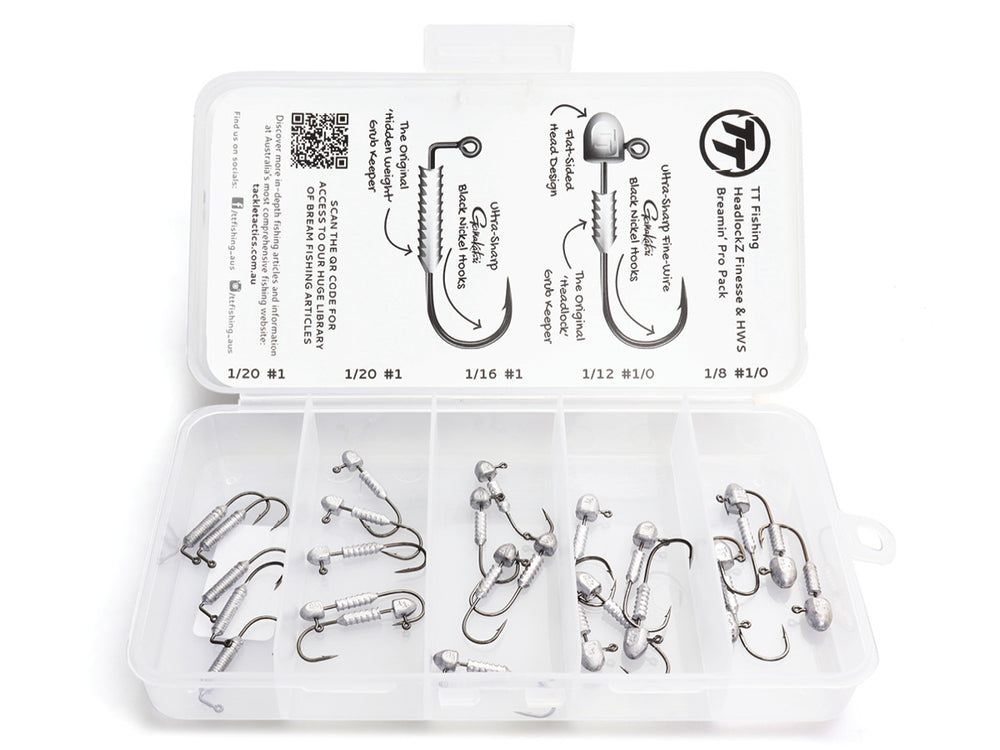 Tackle Tactics TT Breamin Pro Bulk Value Jighead Pack 2083
