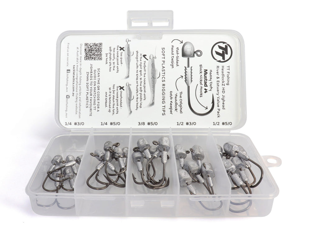 Tackle Tactics TT Inshore Reef Bulk Value Jighead Pack 2085