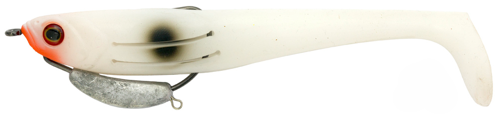 Zerek Flat Shad Pro 4.5 Inch Weedless Rigged Soft Plastic Lure