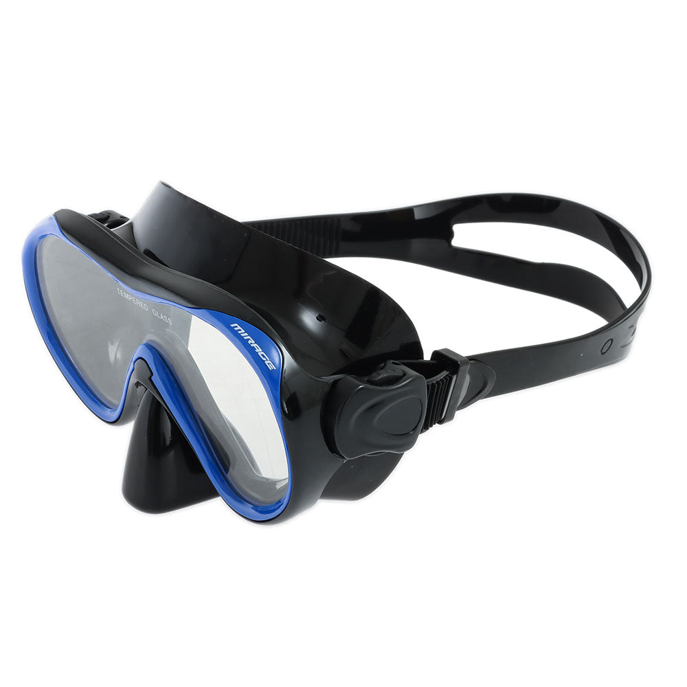 Mirage Phantom Mask Snorkel Fin Set Blue