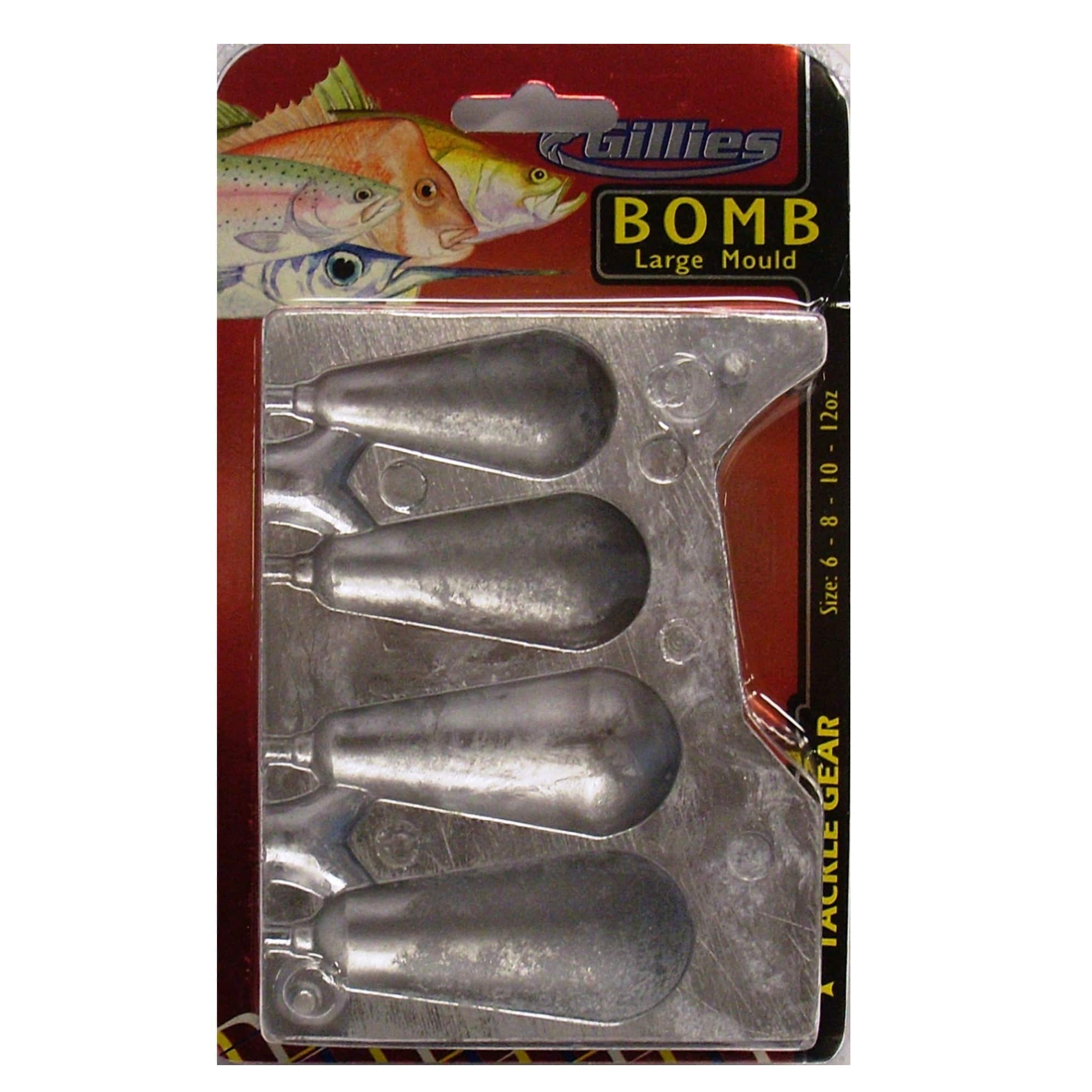 Gillies Sinker Mould Large Bomb