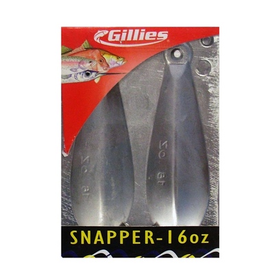 Gillies Snapper Lead Sinker Mould