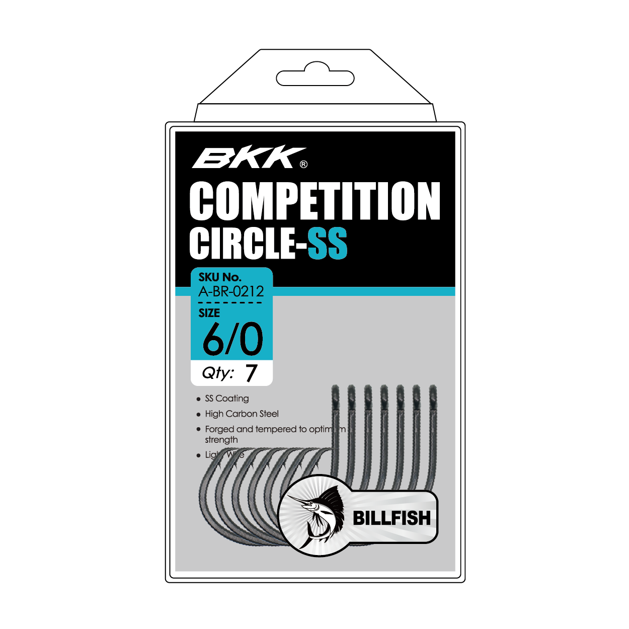 BKK Competition Circle SS Hook Pre Pack