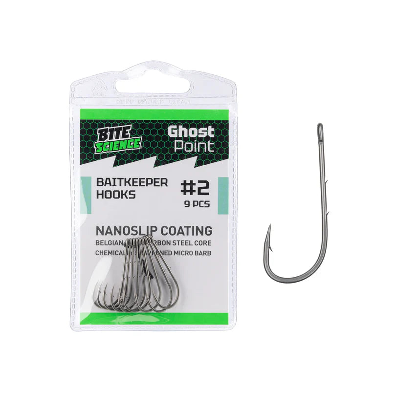 Bite Science Ghostpoint Baitkeeper Hook Value Pack