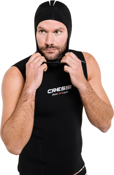 Cressi Base Layer Mens Hooded Vest 2/5mm