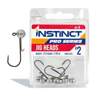 Instinct Pro Wire Keeper Round Jighead Value Pack
