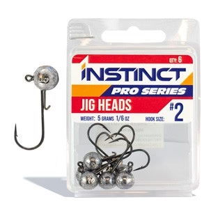 Instinct Pro Wire Keeper Round Jighead Value Pack