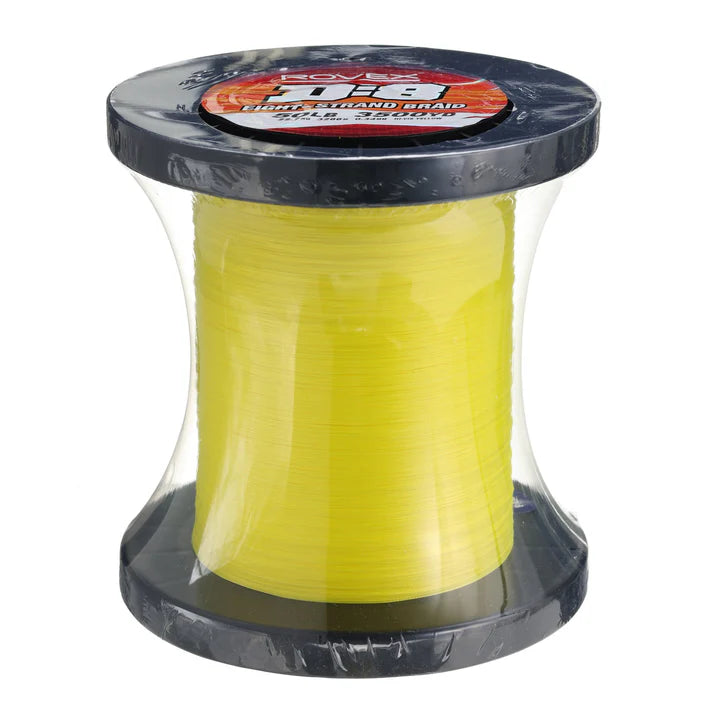 Rovex D:8 Braid Hi Vis Yellow Bulk 3500yd