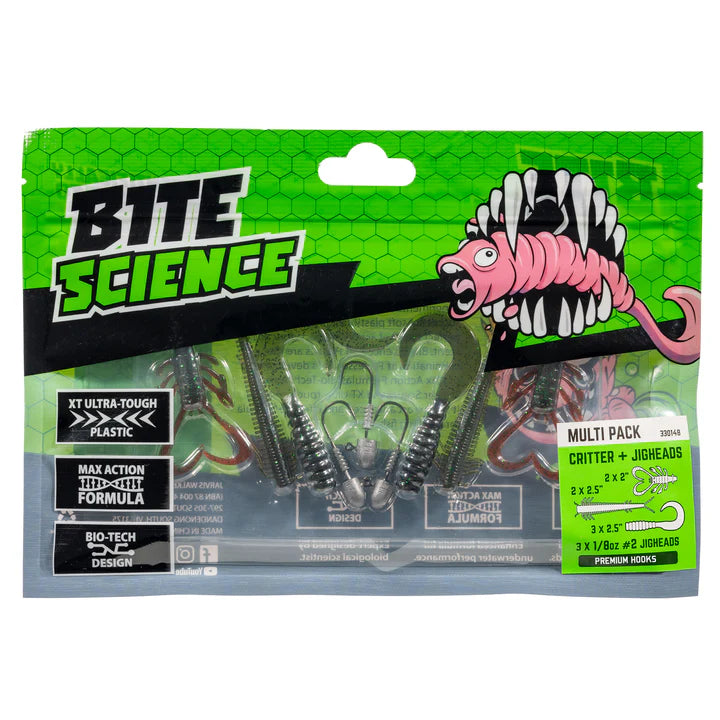Bite Science Multi Soft Plastic Value Pack Critter