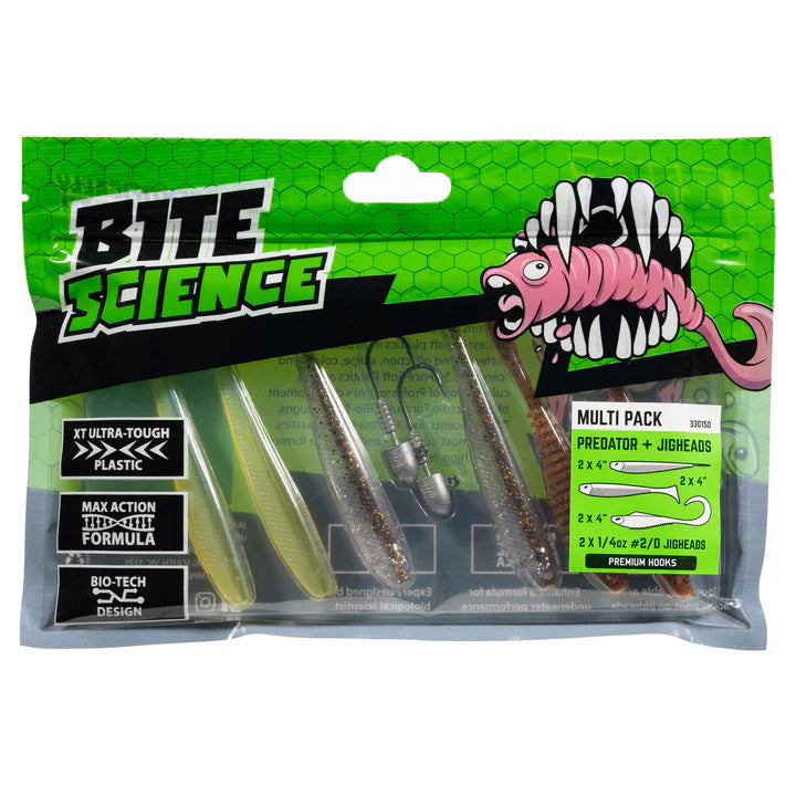 Bite Science Multi Soft Plastic Value Pack Predator