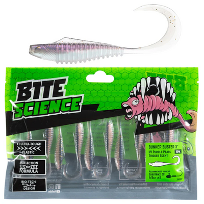 Bite Science Bunker Buster Soft Plastic Lure 3 Inch