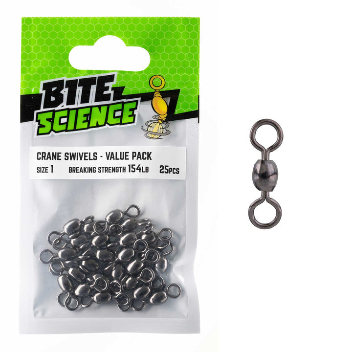 Bite Science Crane Swivel Bulk Value Pack