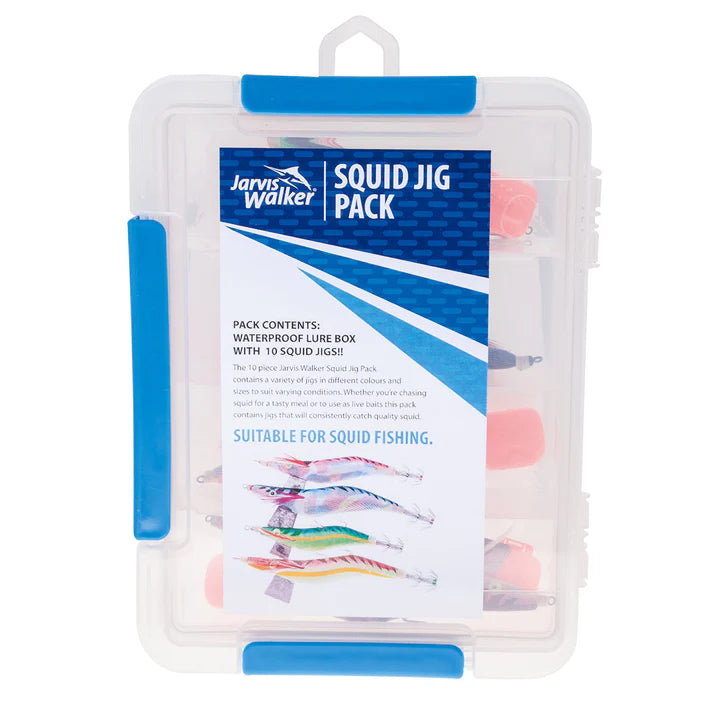Jarvis Walker Squid Jig Lure Bulk Value Box