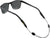 Cablz Zipz Adjustable Glasses Retainer Black