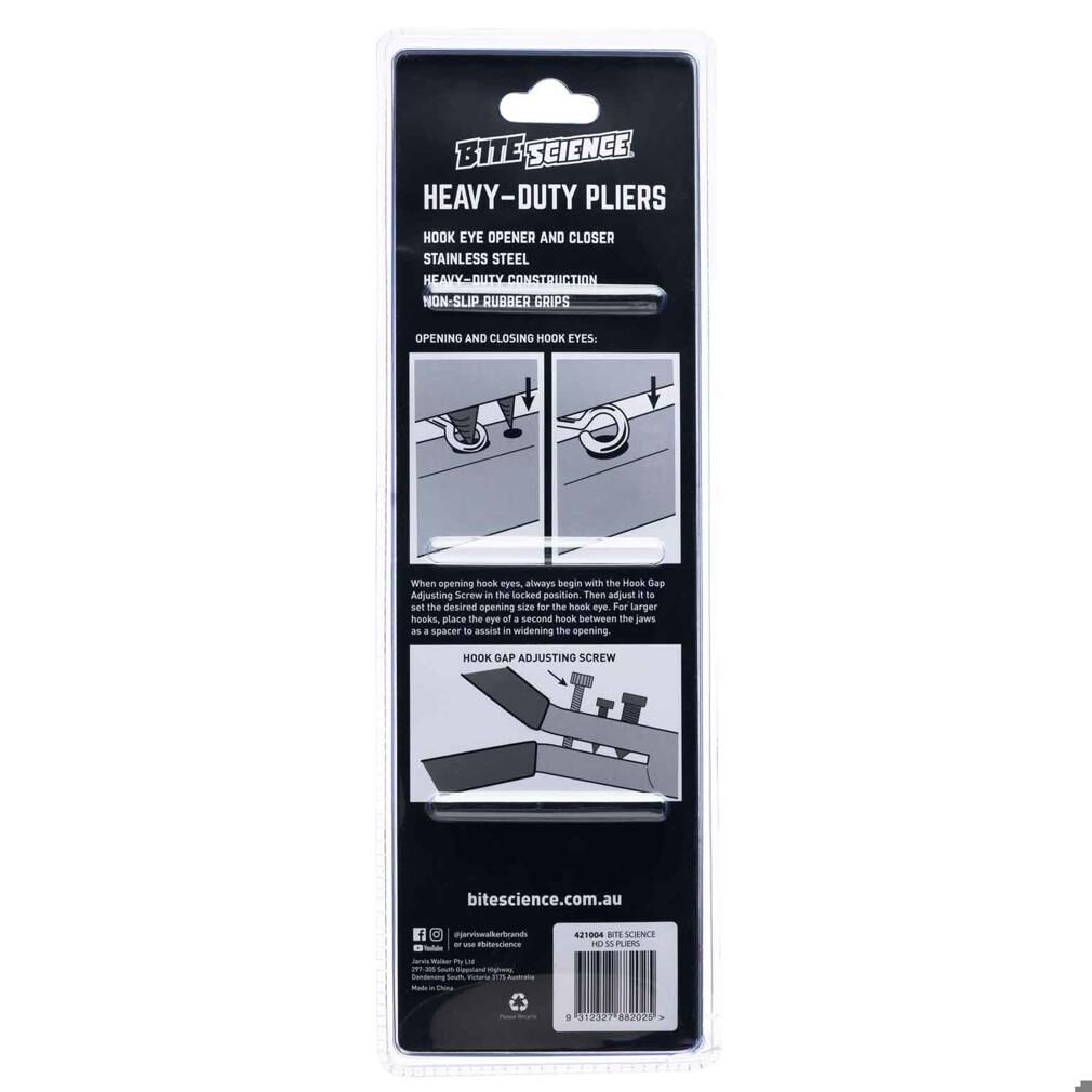 Bite Science HD Bent Nose Ganging Fishing Pliers