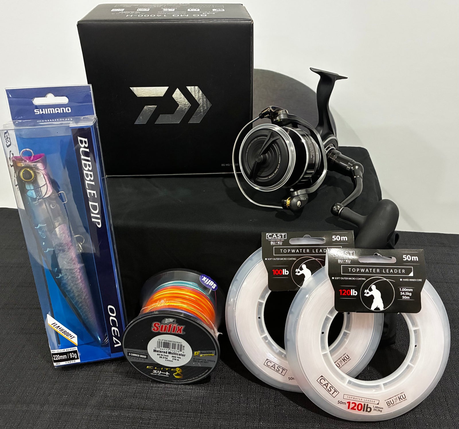 $240 off The Ultimate Daiwa BG MQ 14000 Bundle - Pack Attack #33