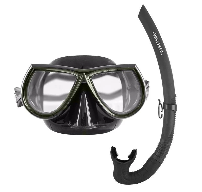 Cressi Spectre Mask Snorkel Set Black