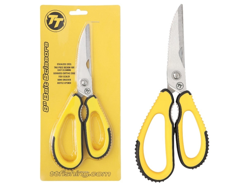 TT Tackle Tactics HD Bait Scissors 8in