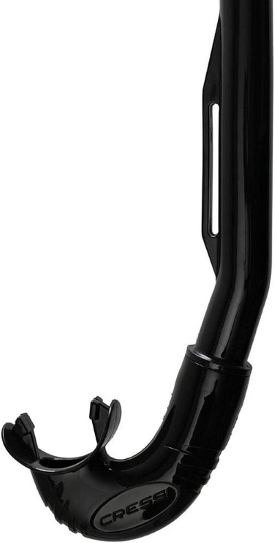 Cressi Island HD Snorkel Black Yellow