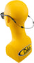 Cablz Zipz Adjustable Glasses Retainer Black