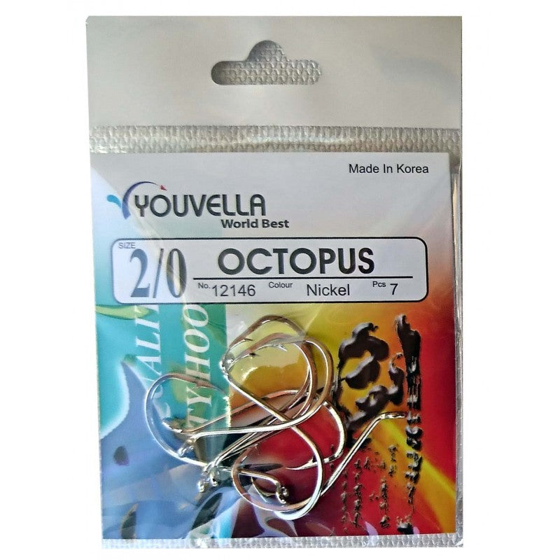 Youvella Pre Pack Octopus Hook