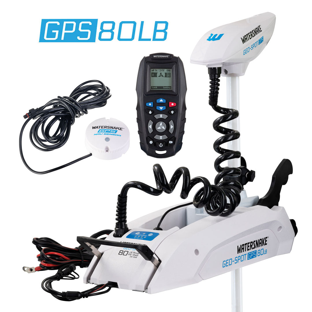 Watersnake Geo Spot Bow Mount Electric Motor 80lb