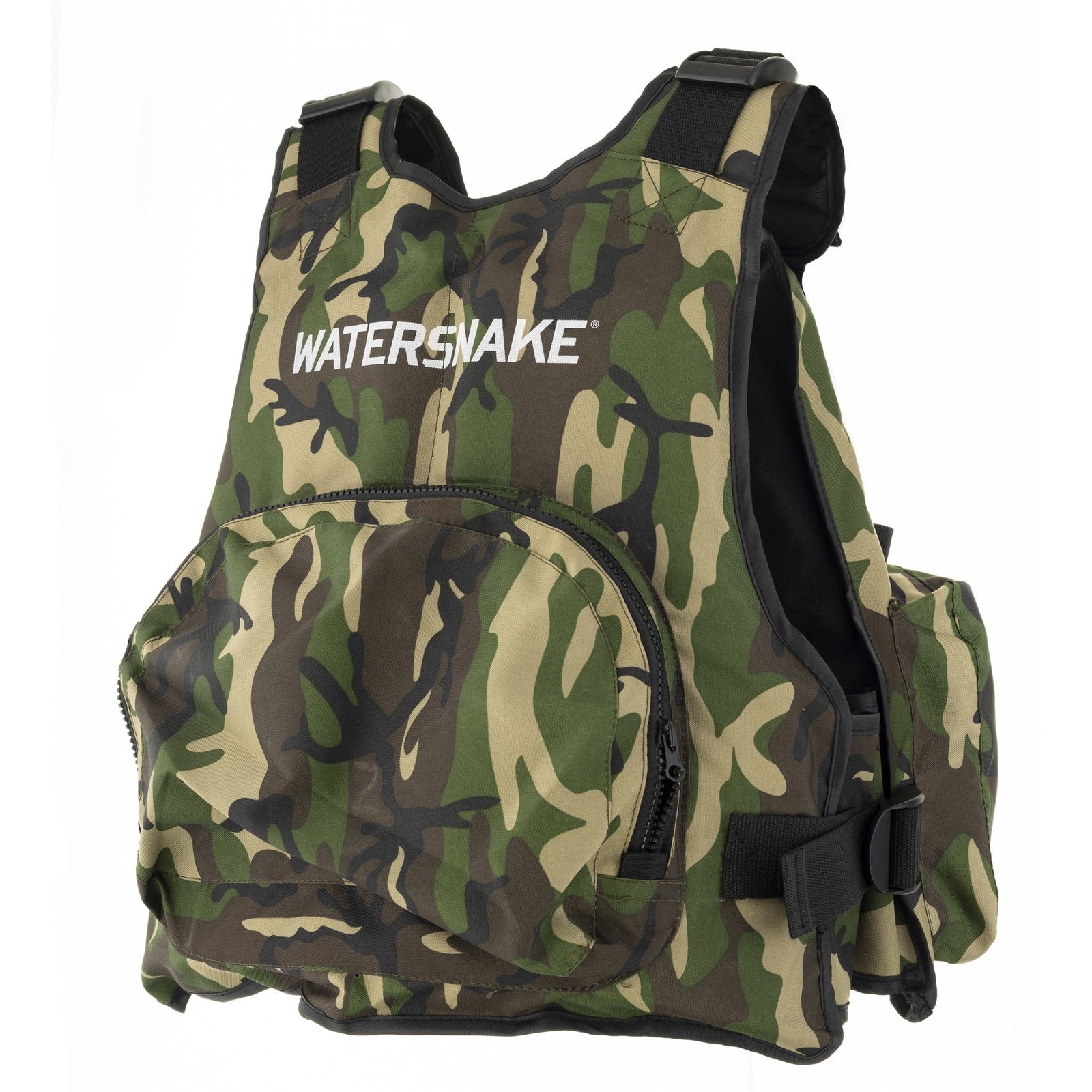 Watersnake Prowler Level 50S Camo Kayak Life Jacket PFD Vest AS4758:2022