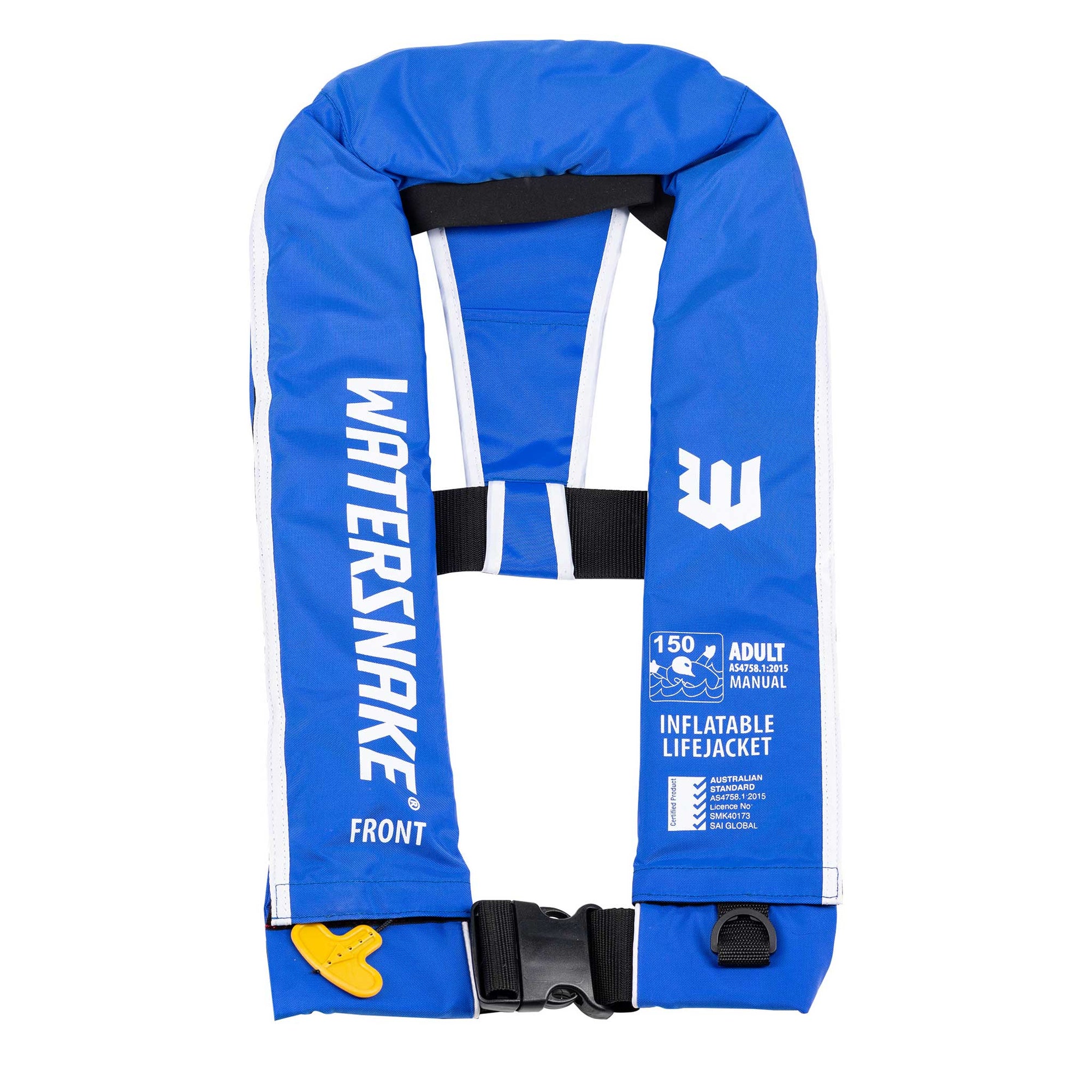 Watersnake Manual Inflatable L150 Life Jacket PFD Vest AS4758:2022