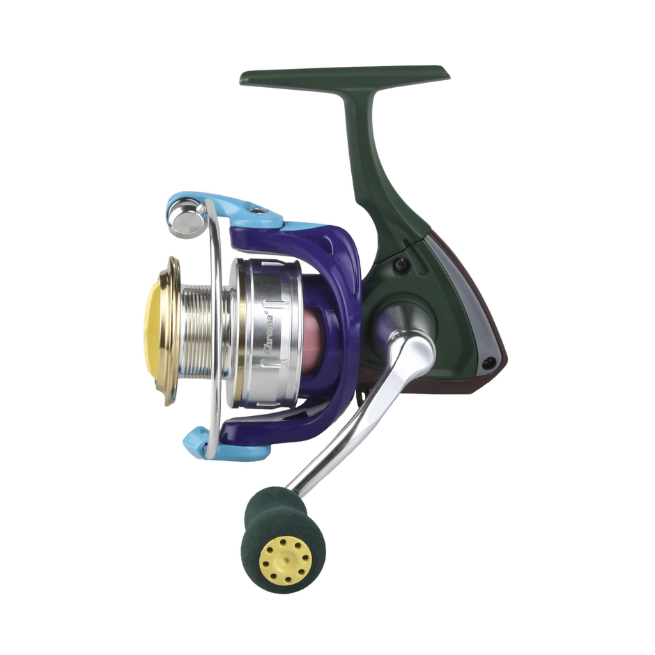 Okuma Chroma 2 LTD spin reel angled view
