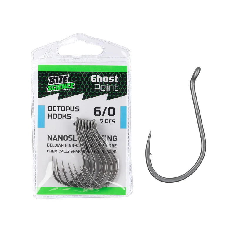 Bite Science Ghostpoint Octopus Hook Value Pack