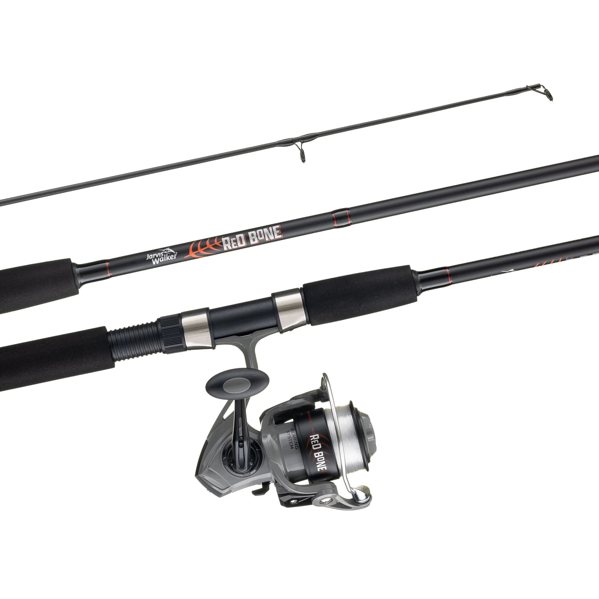 Jarvis Walker Red Bone RB4 Telescopic Travel Spin Combo