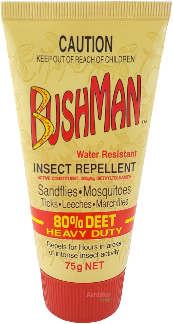 Bushman Ultra 80% Strong Insect Repelent 75g