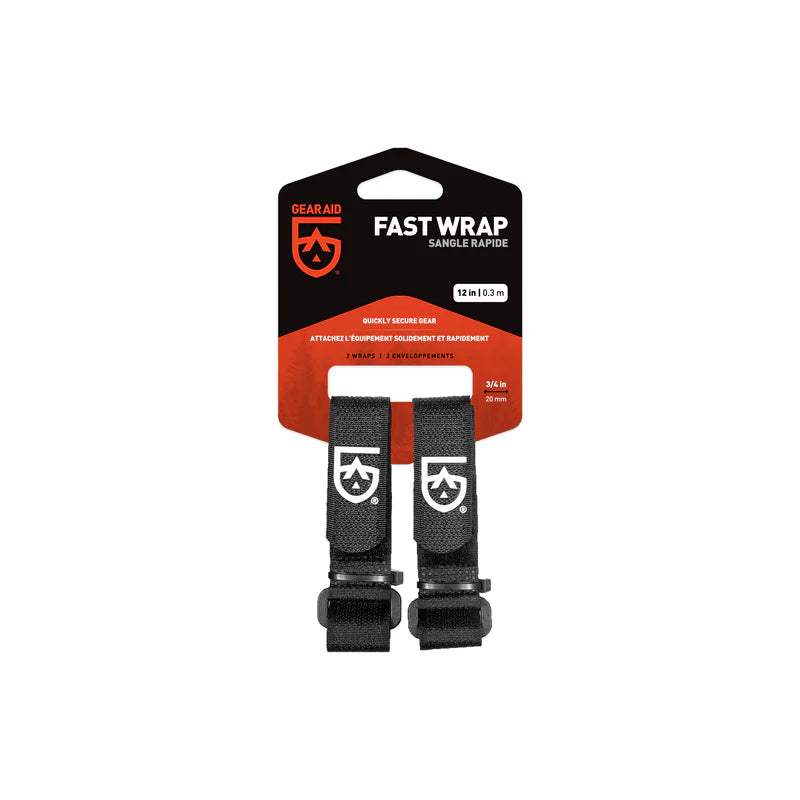 Gear Aid Fast Wrap Strap Black