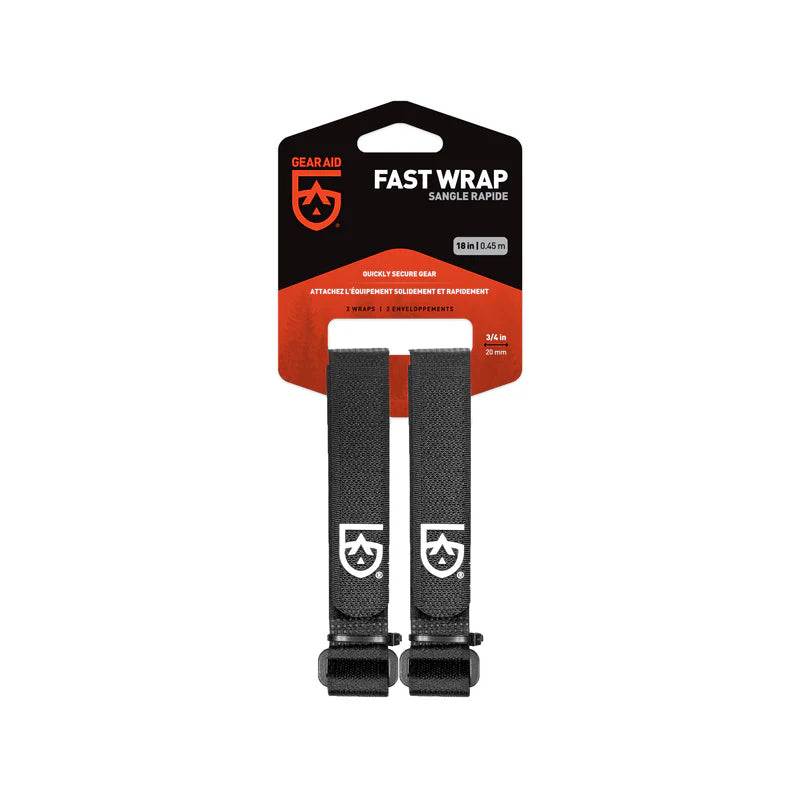 Gear Aid Fast Wrap Strap Black