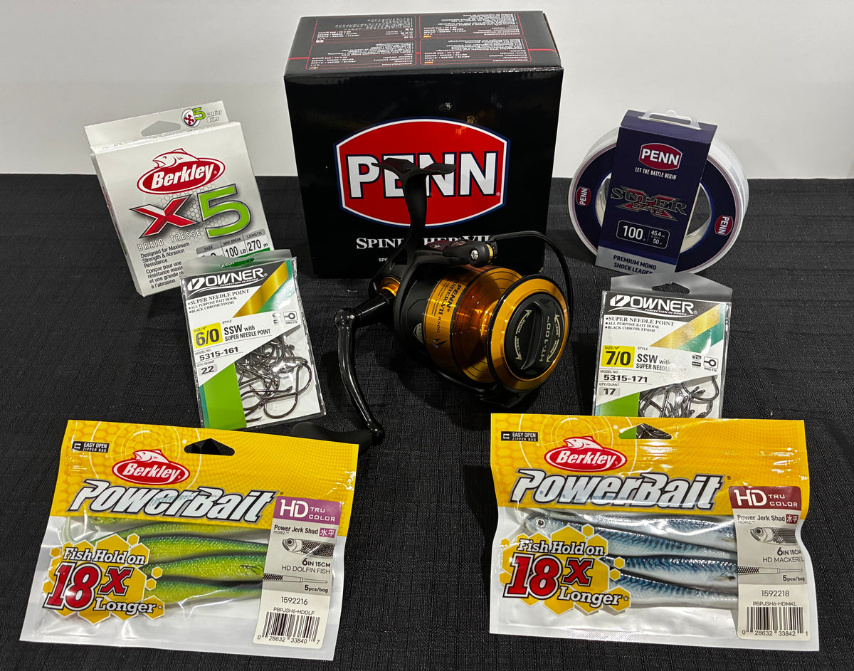 Save over $170 on the Penn "Plug Puller V2" Spinfisher VII 8500 Pack - Pack Attack #27
