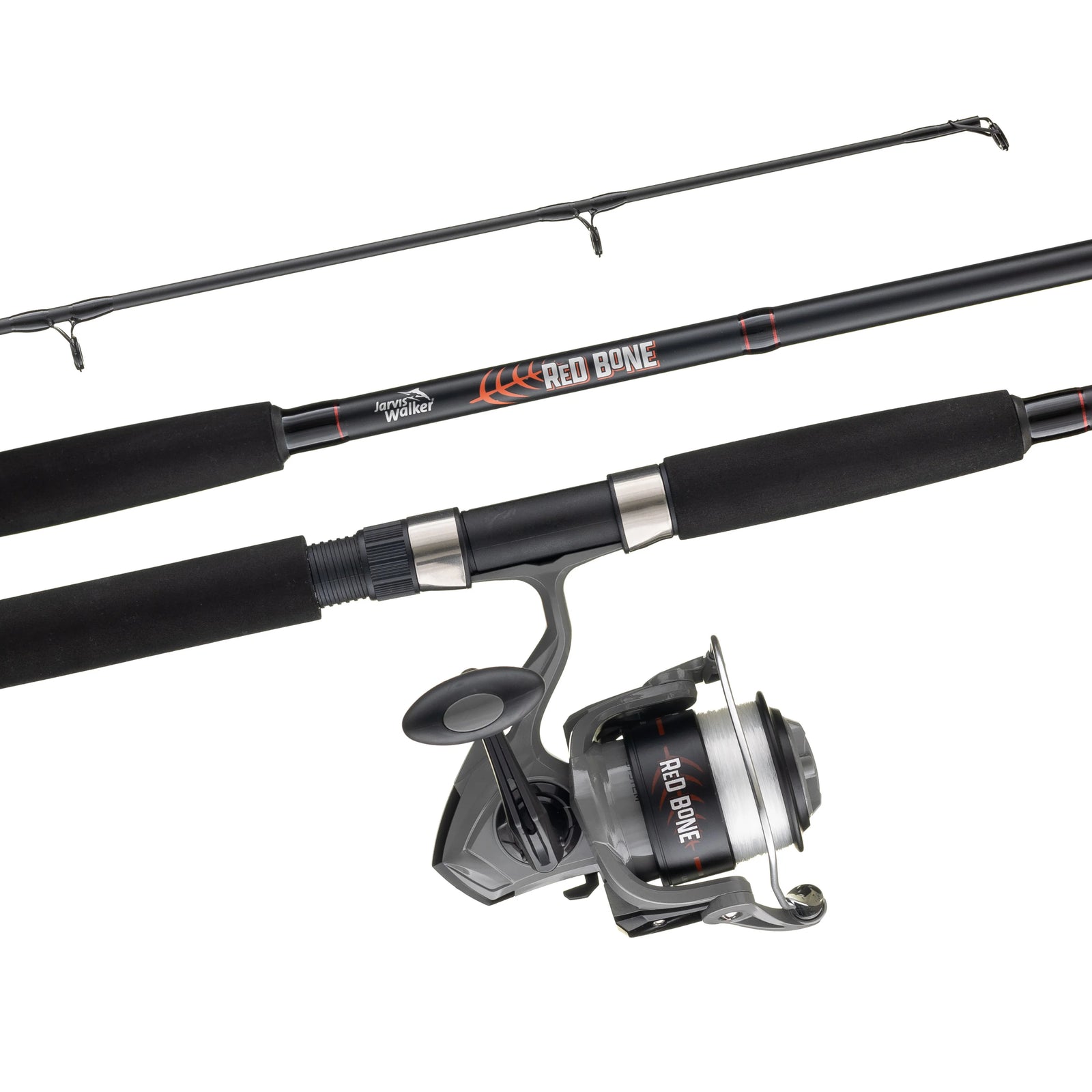 Jarvis Walker Red Bone RB4 Telescopic Travel Spin Combo