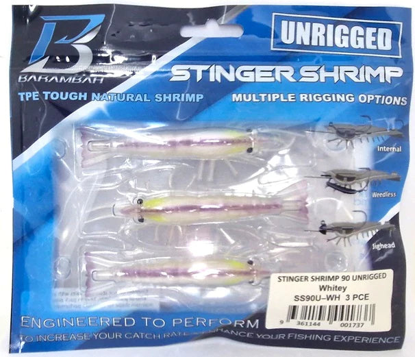 Barambah Stinger Shrimp Unrigged Soft Plastic Lure 90