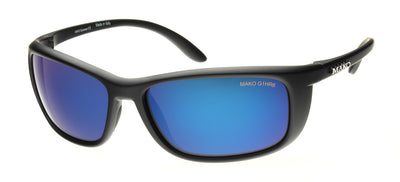 Mako Blade Matte Black Frame Glass Lens Polarised Sunglasses