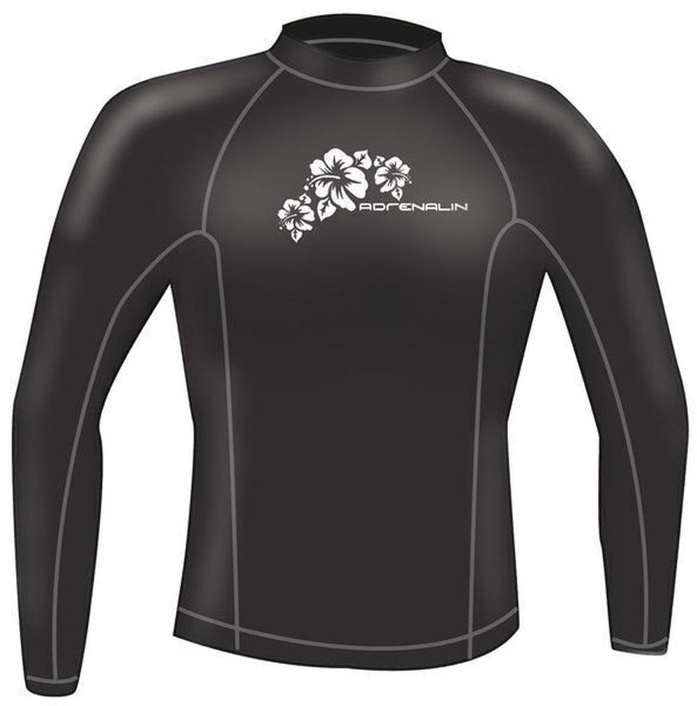 Adrenalin Ladies Long Rash Vest Black