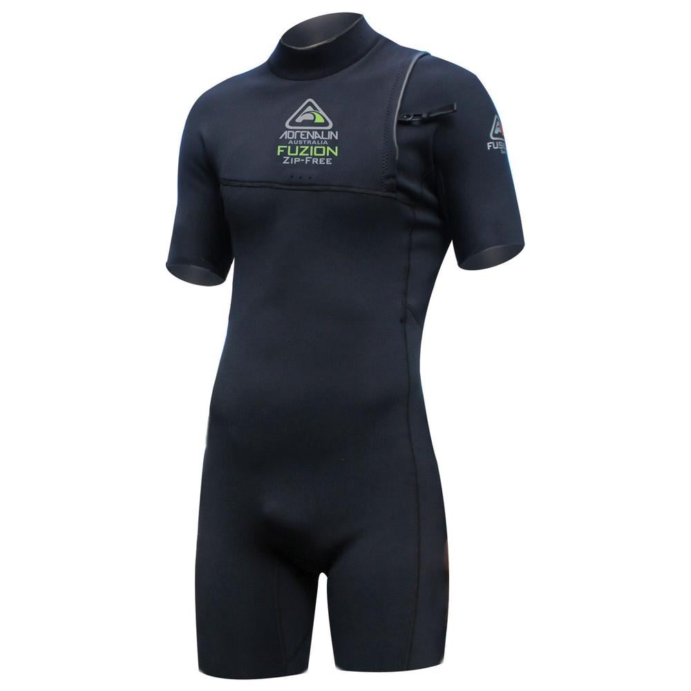 Adrenalin Fuzion No Zip Spring Wetsuit Black Junior