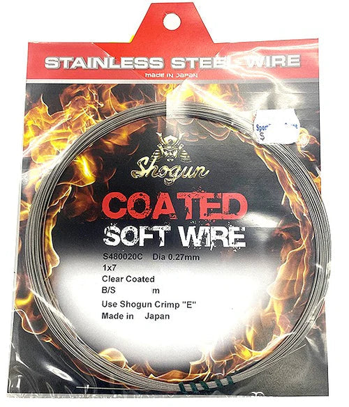 Shogun Clear Coated Multistrand 1x7 Wire Bulk 1000M