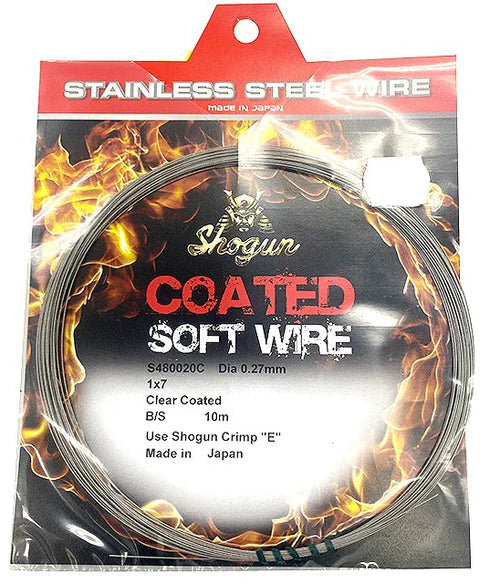 Shogun Clear Coated Multistrand 1x7 Wire 10M