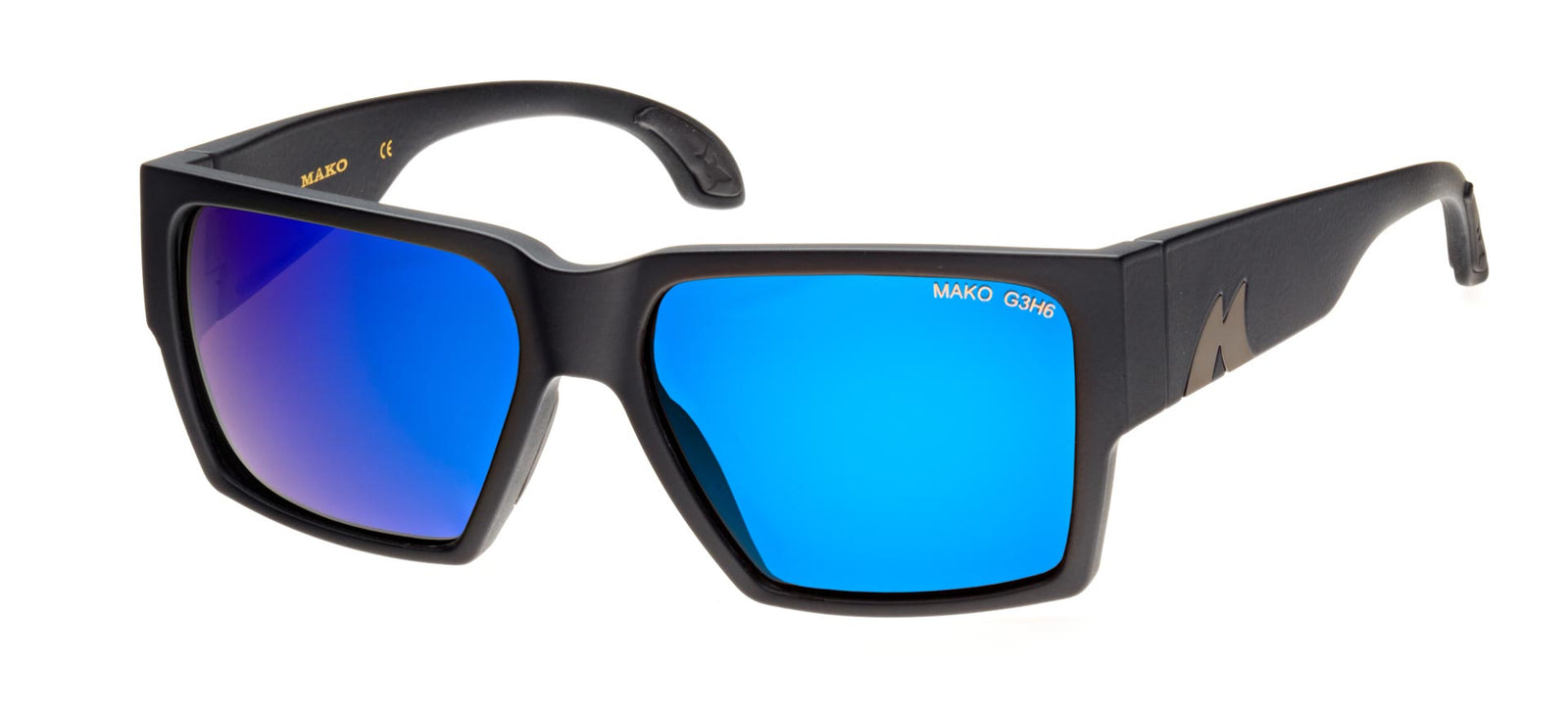 Mako Cruze Matte Black Frame Sunglasses