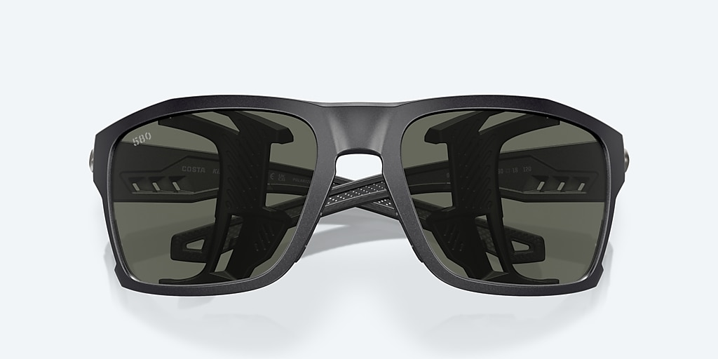 Costa King Tide 8 Black Pearl Frame Gray 580 Lens Sunglasses