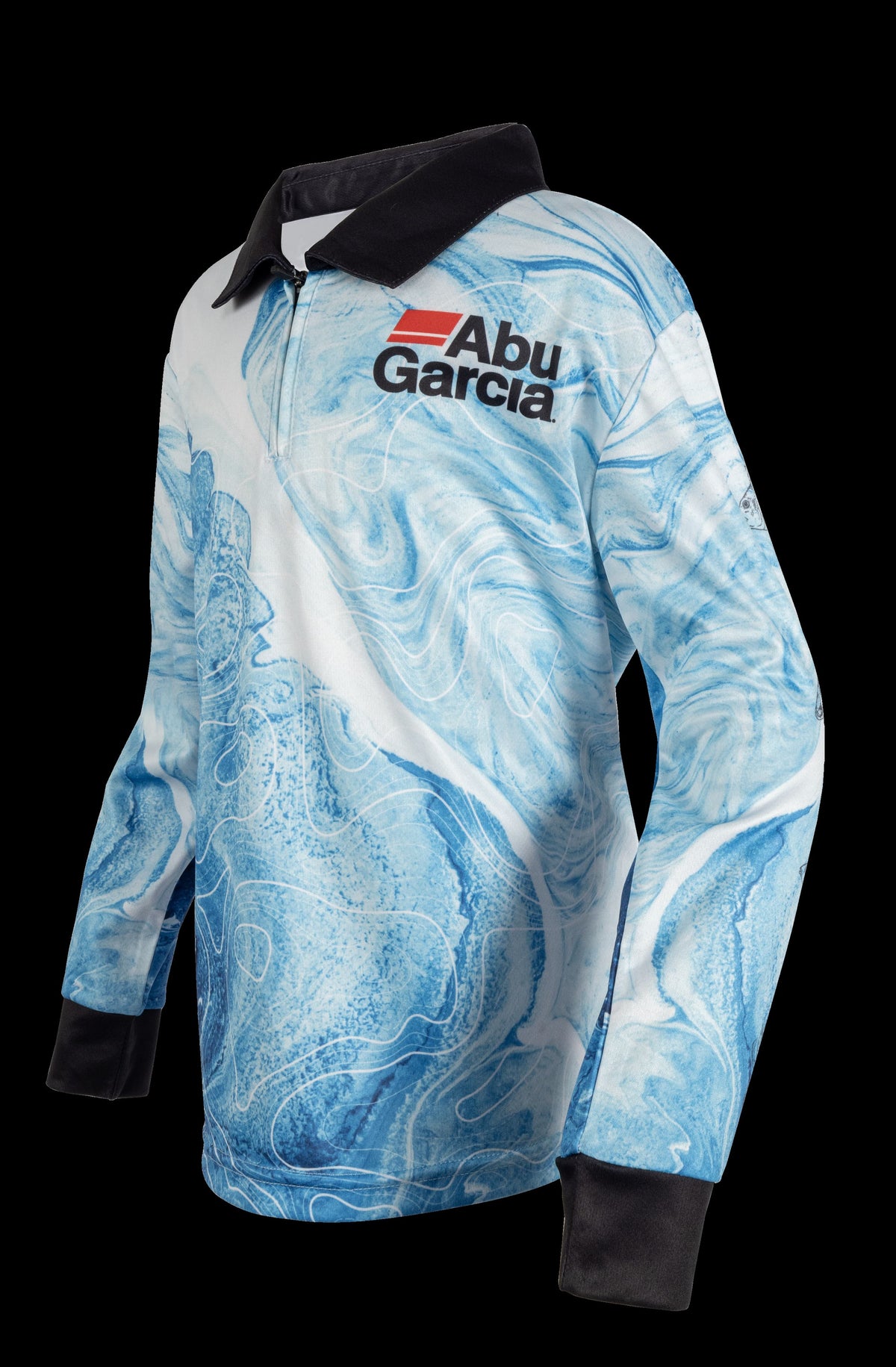 Abu Garcia Boys Fishing Jersey Shirt Size 12