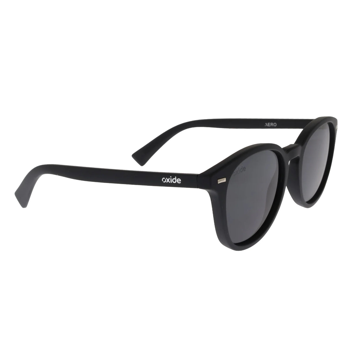 Oxide Aero Matt Black Frame Grey Lens Sunglasses